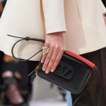 Valentino Black V-Ring Camera Case Bag - Fall 2019