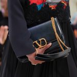 Valentino Black V-Ring Flap Bag 2 - Fall 2019