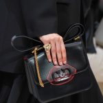 Valentino Black V-Ring Flap Bag 5 - Fall 2019