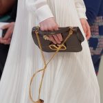 Valentino Brown V-Ring Flap Bag - Fall 2019