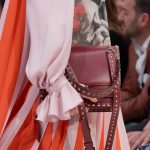 Valentino Burgundy Rockstud Flap Bag - Fall 2019