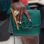 Valentino Green V-Ring Flap Bag - Fall 2019