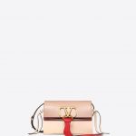 Valentino Pink V-Ring Small Shoulder Bag