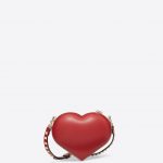 Valentino Red Heart Clutch Bag