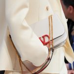 Valentino White V-Ring Flap Bag 2 - Fall 2019