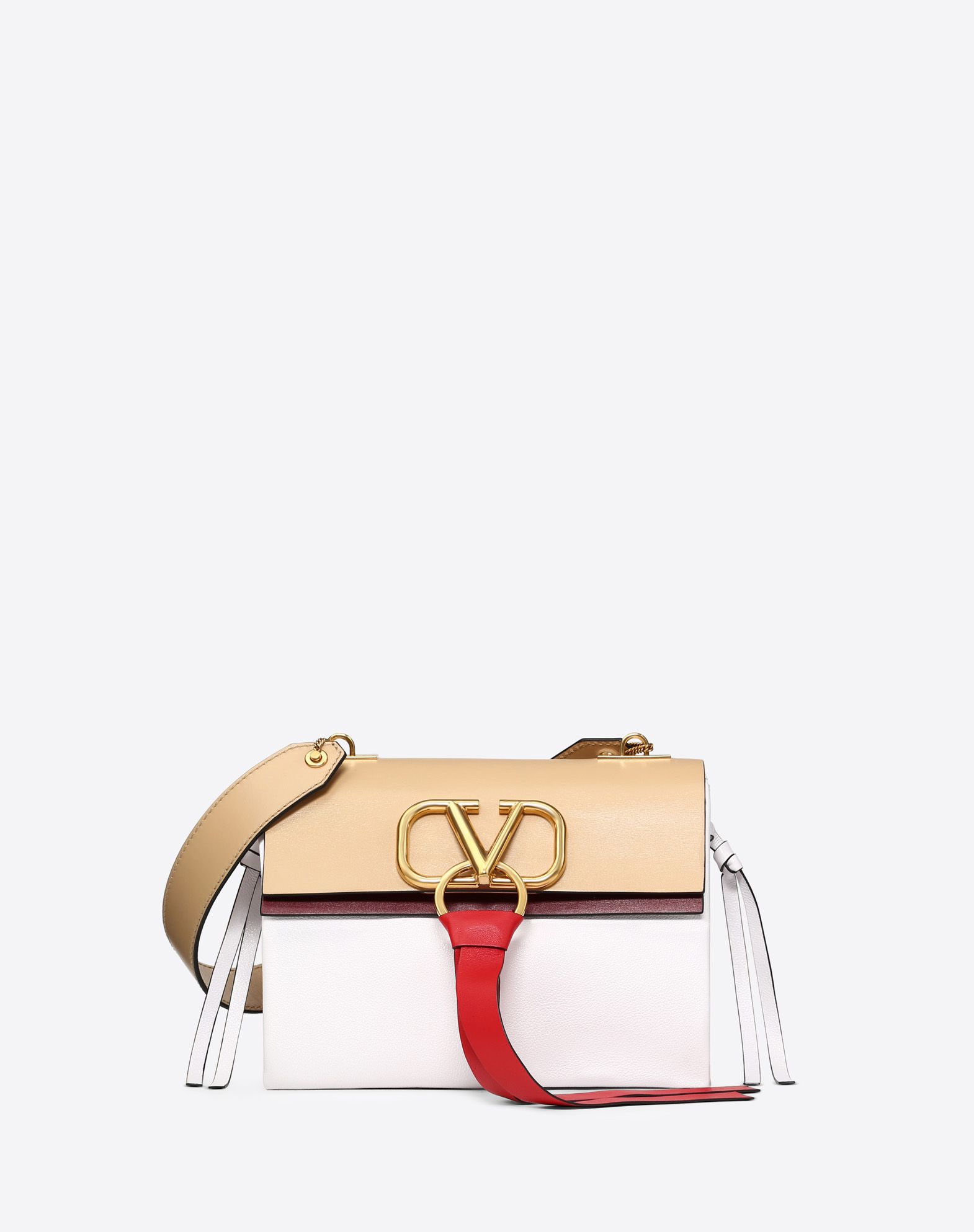 Valentino VRing Small Flap Crossbody Bag