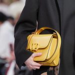 Valentino Yellow V-Ring Flap Bag - Fall 2019