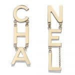 Chanel Gold Metal Earrings