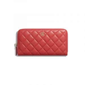 classic long zipped wallet