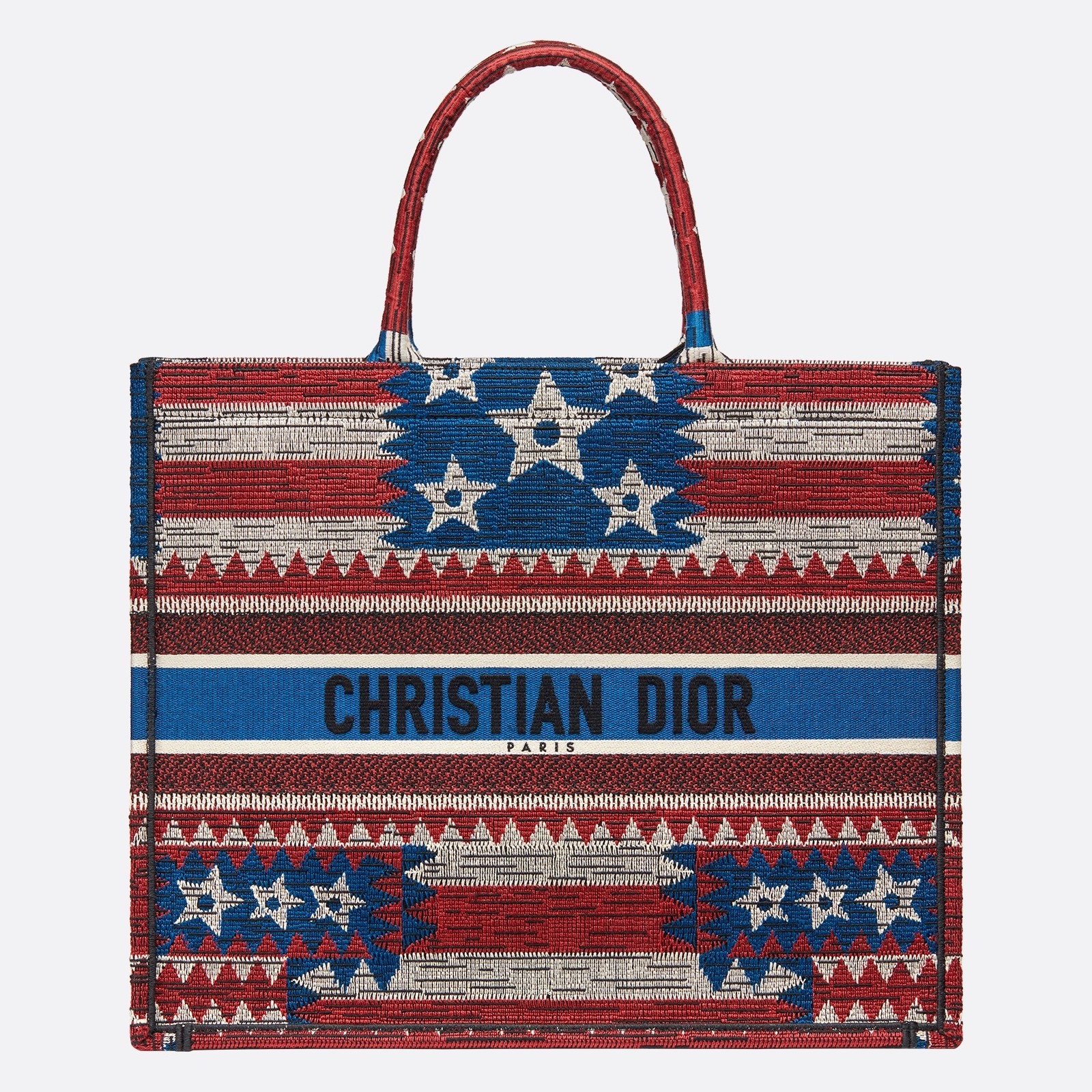 Dior American Flag Book Tote Bag 1