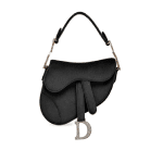 Dior Black Saddle Bag