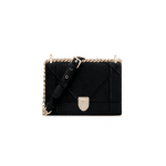 Dior Black Suede Diorama Bag