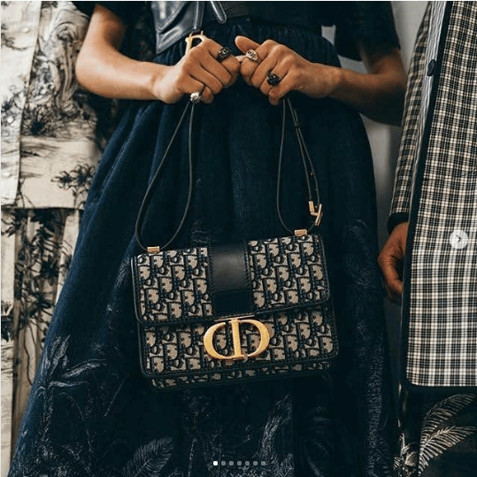 Dior 30 Montaigne Flap Bag From Pre-Fall 2019 - Spotted Fashion