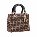 Dior Multicolor Embellished Lady Dior Bag