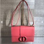 Dior Pink 30 Montaigne Flap Bag 1