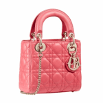 Dior Pink Mini Lady Dior Bag