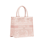 Dior Pink Toile de Jouy Small Book Tote Bag