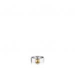 Louis Vuitton Brass/Paladium Nanogram Ring