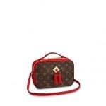 Louis Vuitton Coquelicot Monogram Canvas Saintonge Bag