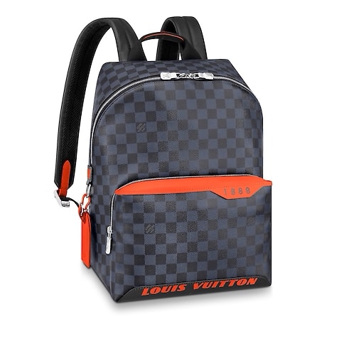 Louis Vuitton, Damier Cobalt Race Keepall Bandouliere 55