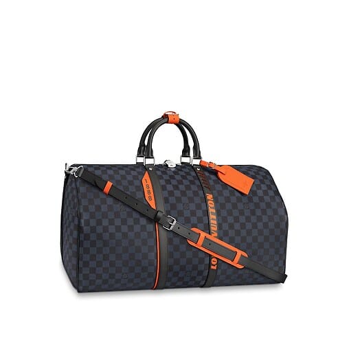 louis vuitton damier duffle