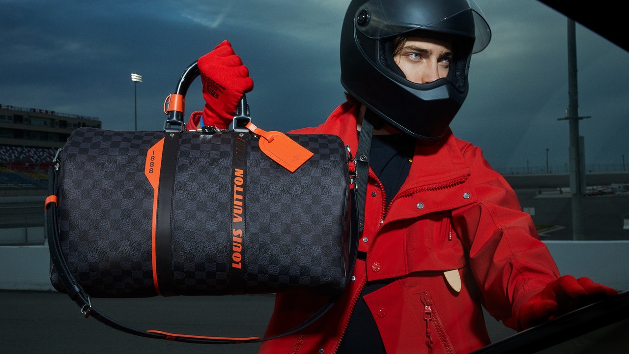 Louis Vuitton Damier Cobalt Race Collection From Men's Spring 2019