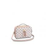 Louis Vuitton Eau de Rose Damier Azur Canvas Saintonge Bag