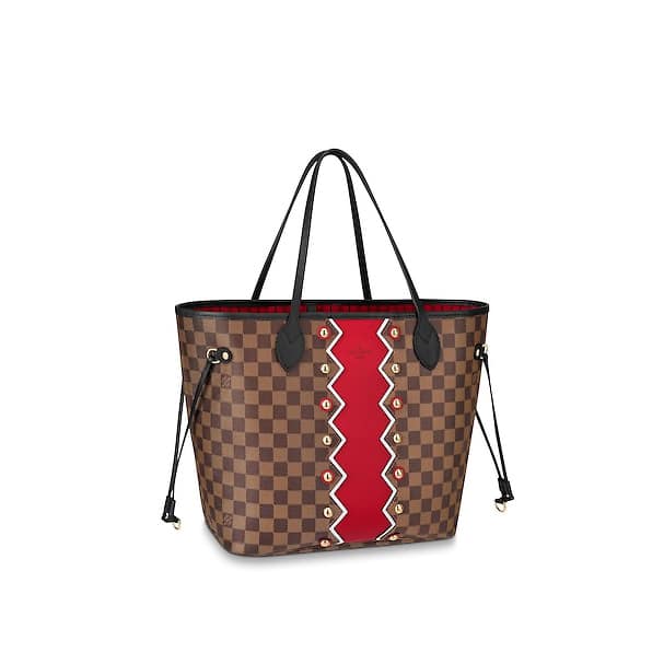 Louis Vuitton, Neverfull MM damier azur - Unique Designer Pieces