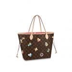 Louis Vuitton Love Lock Monogram Canvas Neverfull MM Bag