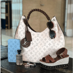 Louis Vuitton Mahina Carmel Hobo Bag 2