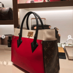 Louis Vuitton Monogram Canvas and Leather On My Side Tote Bag 2