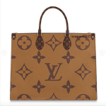 Louis Vuitton Monogram Canvas/Monogram Reverse Onthego Tote Bag 2