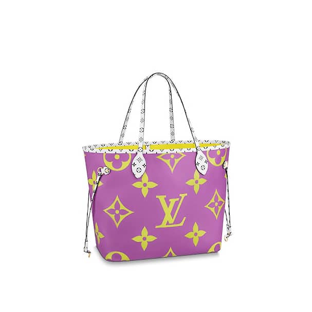 Louis Vuitton Pink Monogram Wild at Heart Neverfull Pochette MM or GM 98lv62