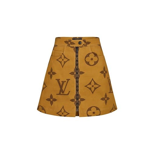 brown louis vuitton print