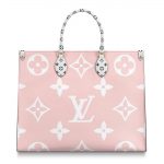 Louis Vuitton Red/Pink/Orange/Yellow Onthego Tote Bag 2