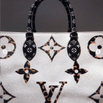 Louis Vuitton White Monogram Giant Animal On The Go Bag