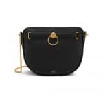 Mulberry Black Small Classic Grain Brockwell Bag