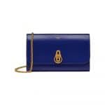 Mulberry Cobalt Blue Amberley Clutch Bag