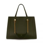 Mulberry Dark Olive Small Vale Tote Bag
