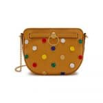 Mulberry Maize Yellow Cabochon Embellished Brockwell Bag