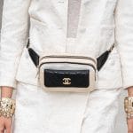 Chanel Beige/Black Belt Bag