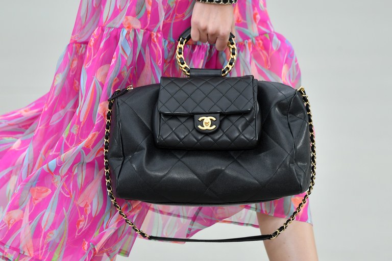 Chanel Black Double Bag