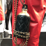 Chanel Black Travel Bottle Minaudiere Bag