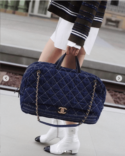 chanel bowling bag 2021