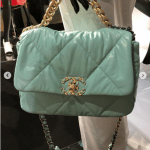 Chanel Light Green Flap Bag
