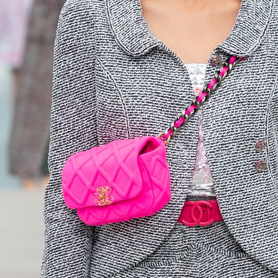 Chanel Pink Belt Bag