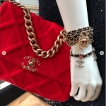 Chanel Red Quilted Flap Bag
