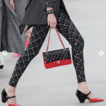 Chanel Red/Black Patent Flap Bag