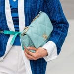 Chanel Turquoise Flap Bag