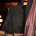 Dior Black Fringed Tote Bag
